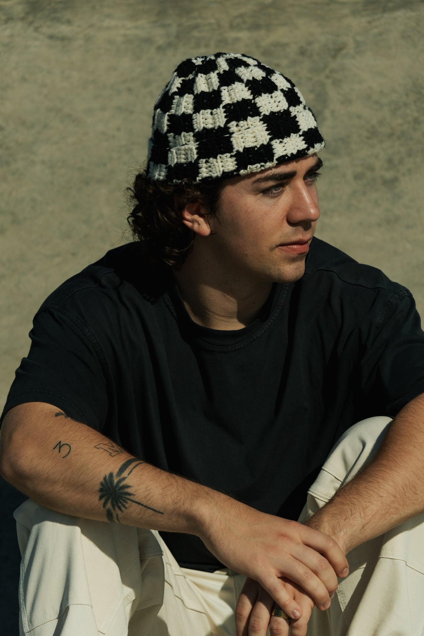 Checkered Beanie: Classic