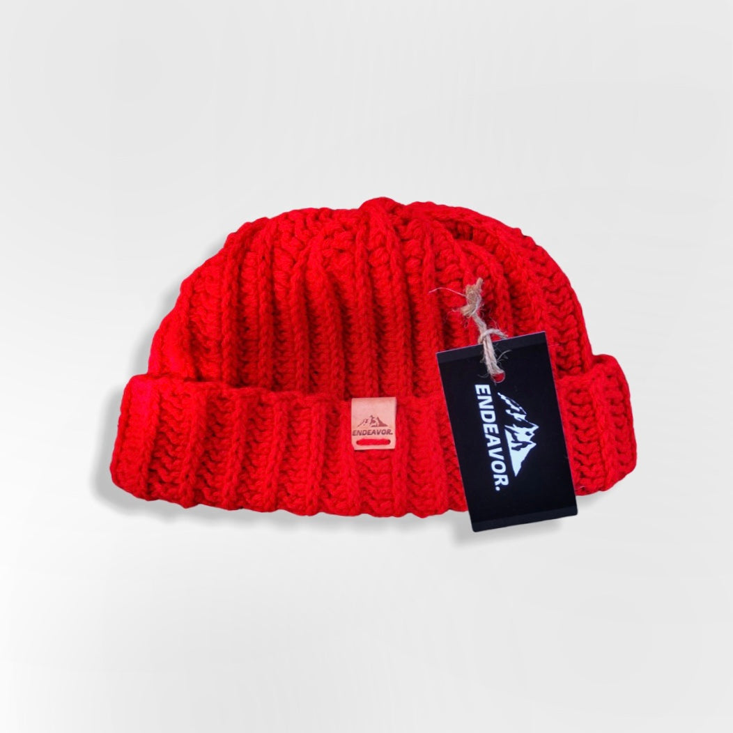 Beanie: Cherry red