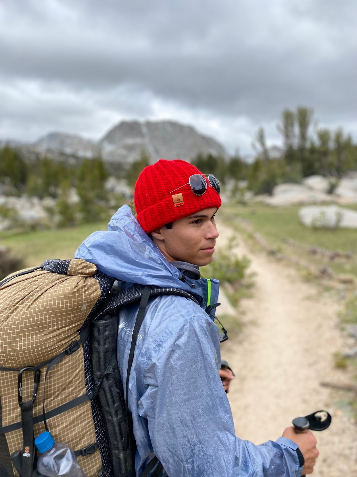 Beanie: Cherry red